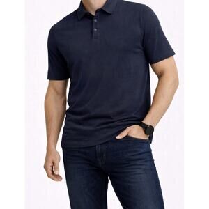 Banana Republic Men's Black Polo Shirt XL Short Sleeve Collared Logo